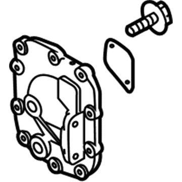 Infiniti 38351-1BY0A Cover Front Final Drive