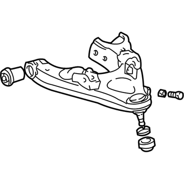 Lexus 48640-60010 Front Suspension Lower Arm Assembly Left