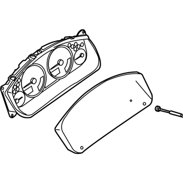 Nissan 24810-ZL99A Speedometer Instrument Cluster