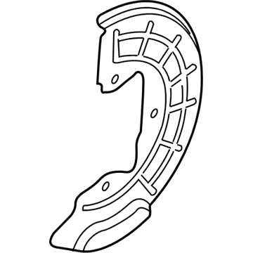 Kia 51756C1150 Cover-Front Brake Disc