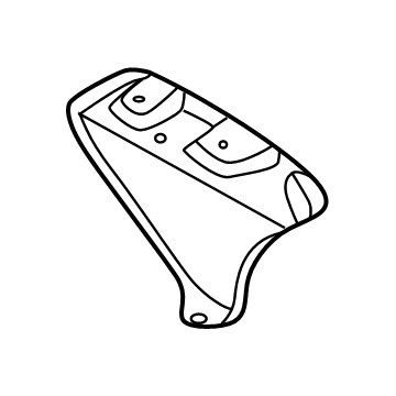 Infiniti F4861-5NAMH Bracket-Battery Mounting