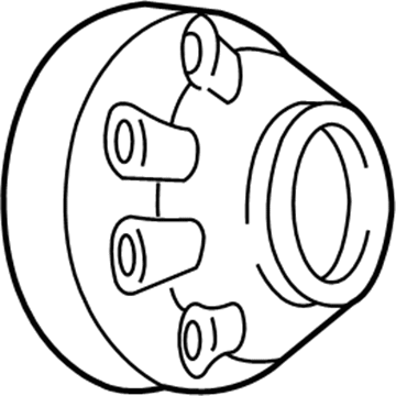 GM 15045497 Hub Cap ASSEMBLY