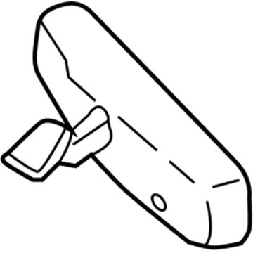 Ford JU5Z-17700-B Mirror Inside