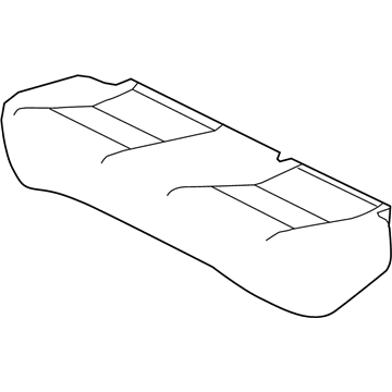 Nissan 88300-5RL2A Cushion Assy-Rear Seat