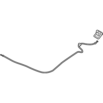 Nissan 65620-1KA0A Cable Assembly-Hood Lock Control