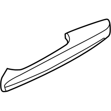 Acura 83552-TZ5-A51ZJ Armrest Assembly, Left Front Door Lining (Type T) (Leather)