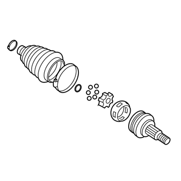 GM 22720721 Joint Kit, Front Wheel Drive Shaft C/V