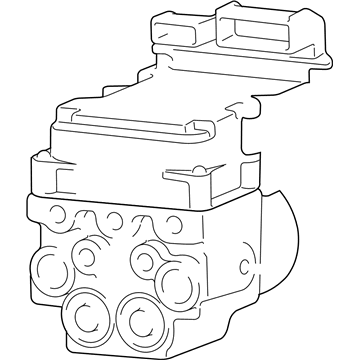 Mopar 55366224AL Anti-Lock Brake Module