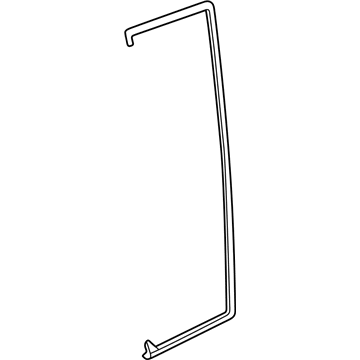 Mopar 55359203AB WEATHERSTRIP-Cargo Door