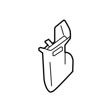 Infiniti 76935-5NA0A Finisher-Rear Pillar, LH