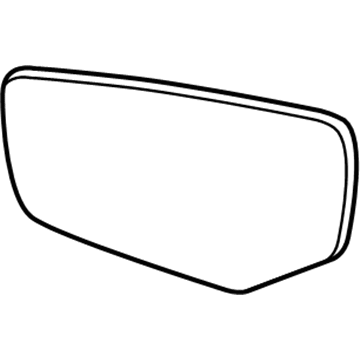 GM 84891544 Mirror Glass
