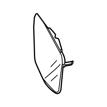 Acura 76203-TYA-A31 Mirror Sub Assembly Passenger Side