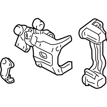 Infiniti 44011-8N70A CALIPER Assembly-Rear LH, W/O Pads Or SHIMS