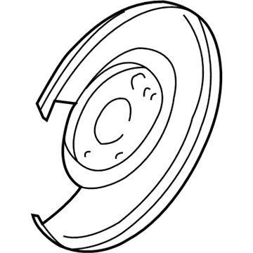 Nissan 44150-6Z200 Plate-BAFFLE