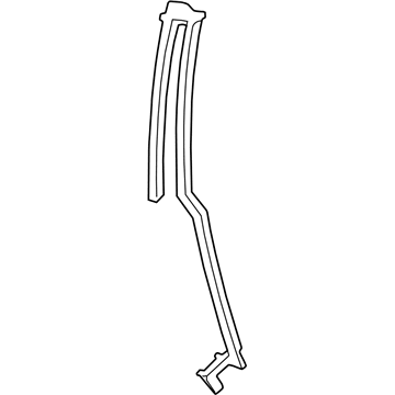 GM 15739816 Weatherstrip Asm-Rear Side Door <Use 1C5K