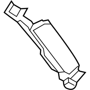 Nissan 76934-3KA0A GARNISH Assembly-Luggage Rear Pillar, RH