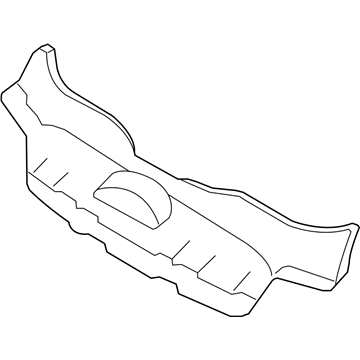 Hyundai 86366-1E000 Cover-Radiator Grille Upper