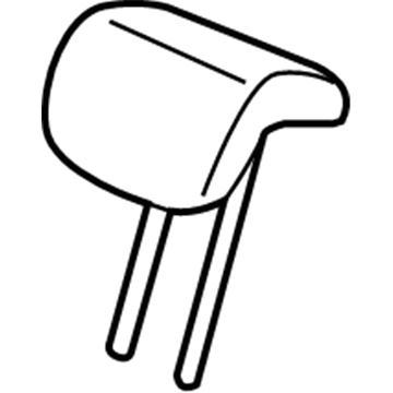 Honda 82940-T7W-A71ZA HEADREST, RR. CENTER *NH938L* (LEA) (NEO GRAYGE)