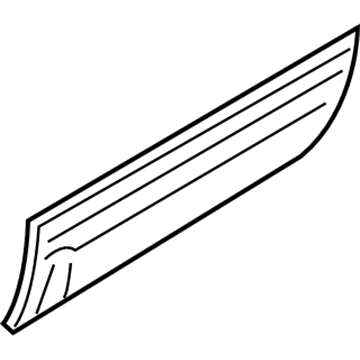 Nissan 82870-ZS00E MOULDING - Rear Door, RH