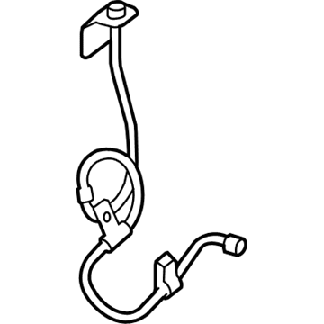 Hyundai 59810-3Q000 Sensor Assembly-Front ABS.LH