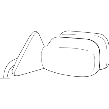 Lexus 87910-3A160-A0 Mirror Assy, Outer Rear View, RH