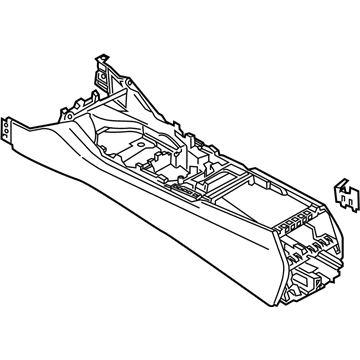 BMW 51-16-6-833-964 Centre Console