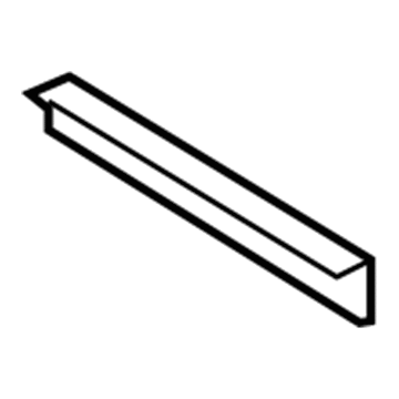 Hyundai 86817-2V000 Deflector-Front Wheel, LH