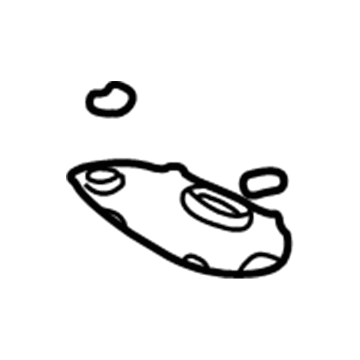 Toyota 81241-0C030-B0 Dome Lamp Lens