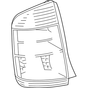 Toyota 81561-47071 Tail Lamp Assembly