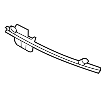 Mopar 5067403AC Rail-Door Glass