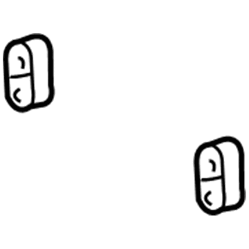 Acura 18215-S84-A20 Rubber, Exhaust Mounting