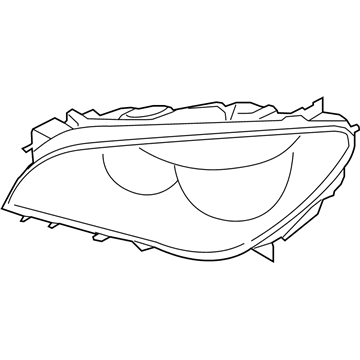 BMW 63-11-7-228-430 Right Headlight