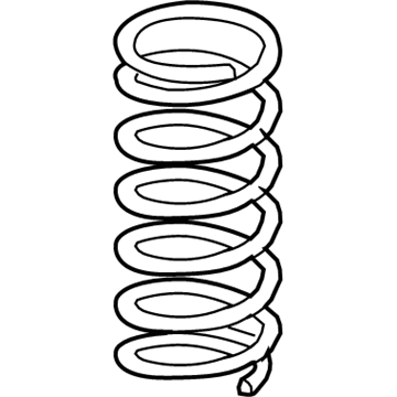 Honda 52441-TP7-A03 Spring, Rear