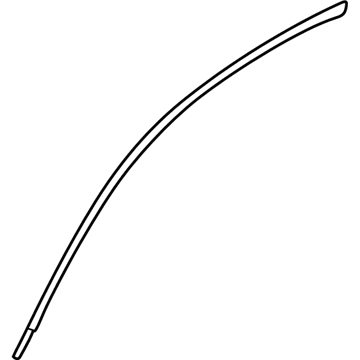 Honda 67366-S5P-A00 Tape, L. Door (Upper) (Outer)