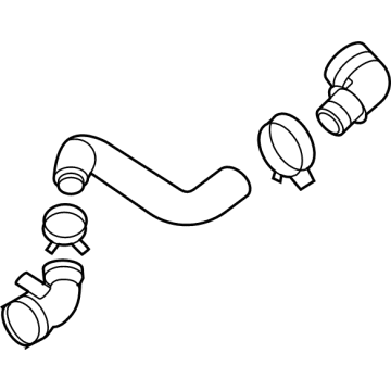 Hyundai 25414-S1400 Hose Assembly-Radiator, UPR