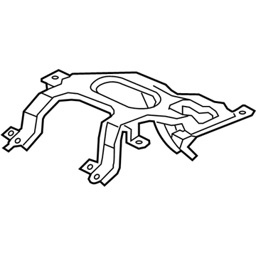 Honda 17358-TK5-A00 Bracket, Canister