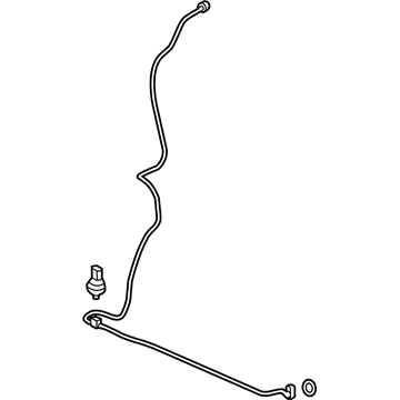 Honda 80341-T3V-A01 Pipe, Receiver