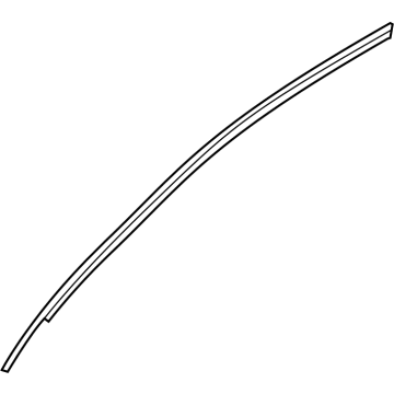 Hyundai 82860-AB000 MOULDING Assembly-FRT Dr Frame, RH