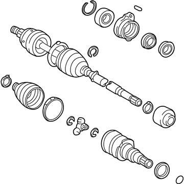 Toyota 43410-02330 Axle Assembly