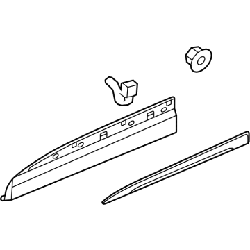 GM 84900493 Lower Molding