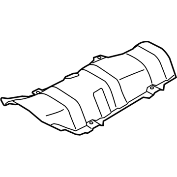 Kia 287912K250 Protector-Heat Front