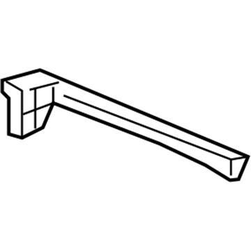 Honda 71593-T3L-A01 Spacer, R. RR. Bumper Side