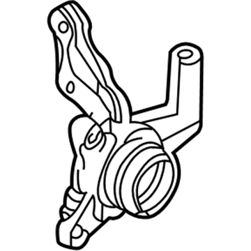 Nissan 40015-29R00 Spindle-KNUCKLE LH