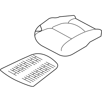 Kia 881001M041DAY Cushion Assembly-Front Seat