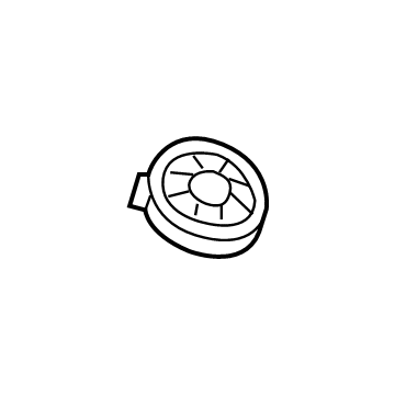 BMW 65-13-6-833-569 TWEETER HIGH END SOUND SYS.