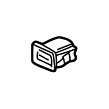 Acura 35800-SL0-003ZC Switch Assembly, Trunk Opener (Black)