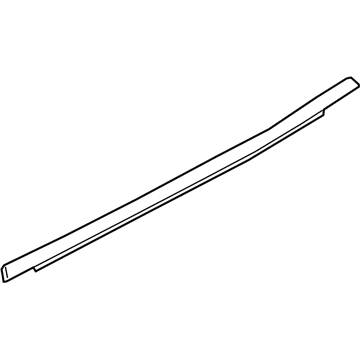 Honda 72950-TXM-A01 MLDG, RR. L DOOR