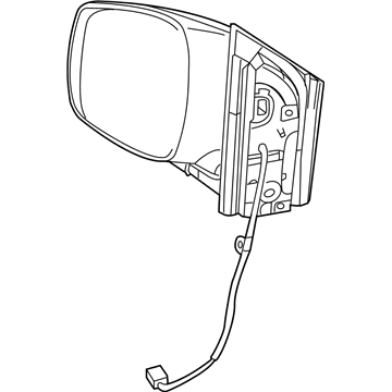 Mopar 5113325AN Mirror-Outside Rearview