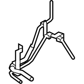 Infiniti 49725-1MA4B Power Steering Return Hose