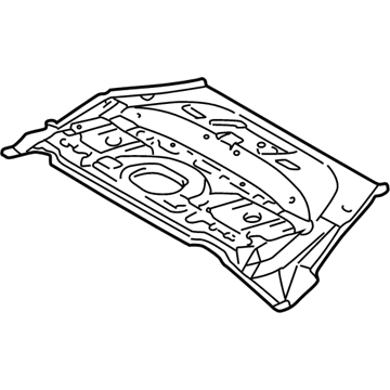 Toyota 58211-52902 Pan, Center Floor